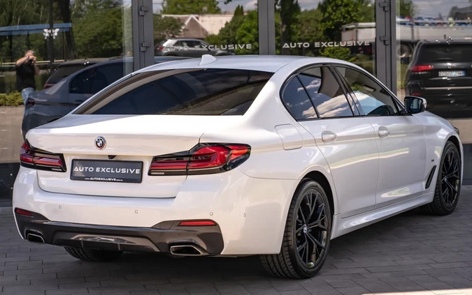 BMW Seria 5 cena 189912 przebieg: 47000, rok produkcji 2020 z Lidzbark Warmiński małe 781